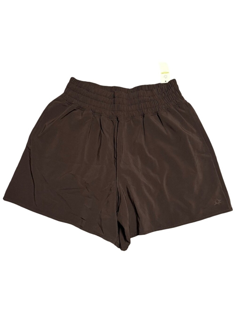 NWOT Offline By Aerie High Waisted 3in Brown Running Shorts With Spandex XS